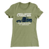 Optimus Transportation Women's T-Shirt Light Olive | Funny Shirt from Famous In Real Life