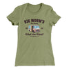 Big Worm's Ice Cream Women's T-Shirt Light Olive | Funny Shirt from Famous In Real Life