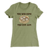 You Win Some, You Dim Sum Women's T-Shirt Light Olive | Funny Shirt from Famous In Real Life