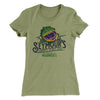 Seymour's Plant Food Women's T-Shirt Light Olive | Funny Shirt from Famous In Real Life