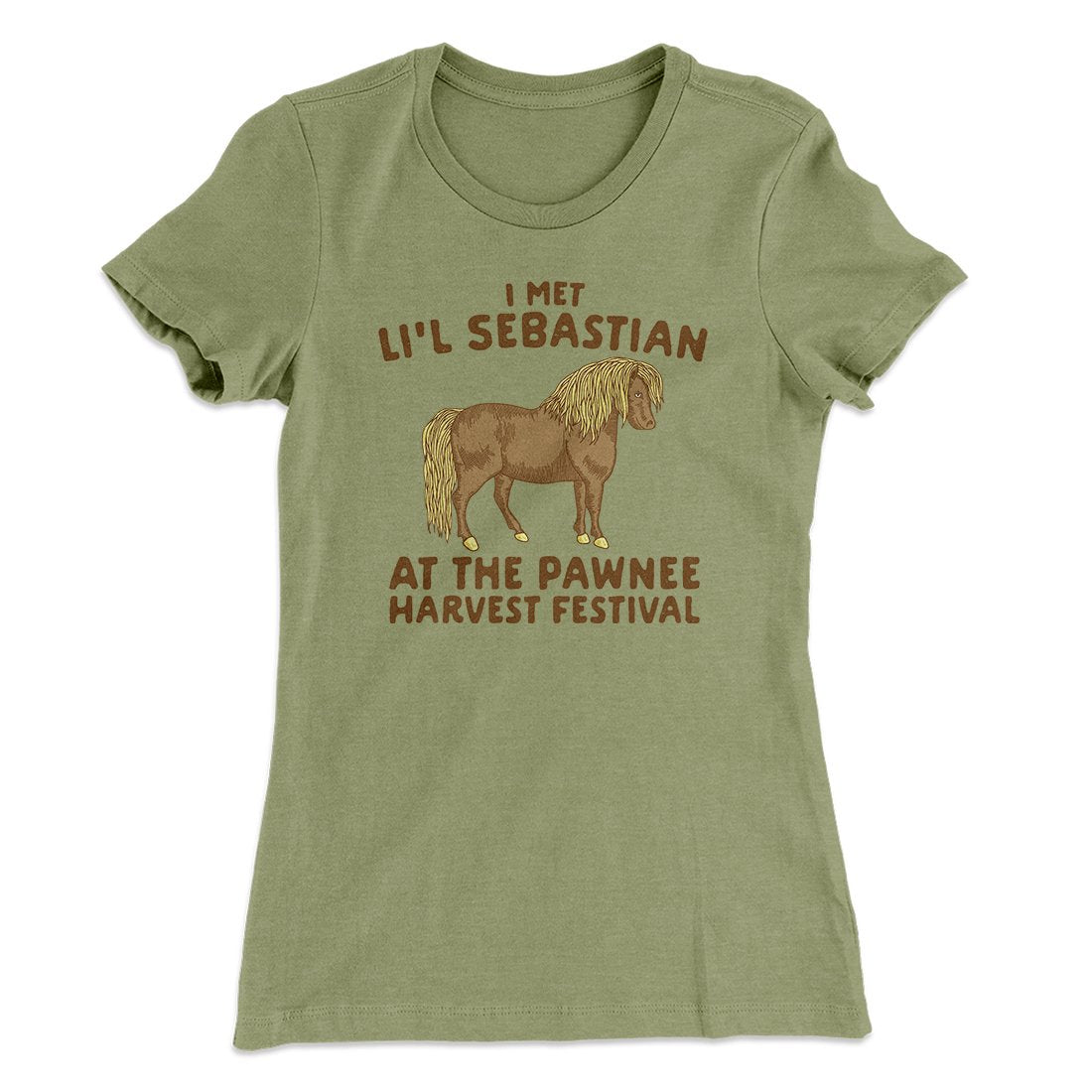 I Met Li'l Sebastian Women's T-Shirt | Funny Shirt from Famous In Real Life