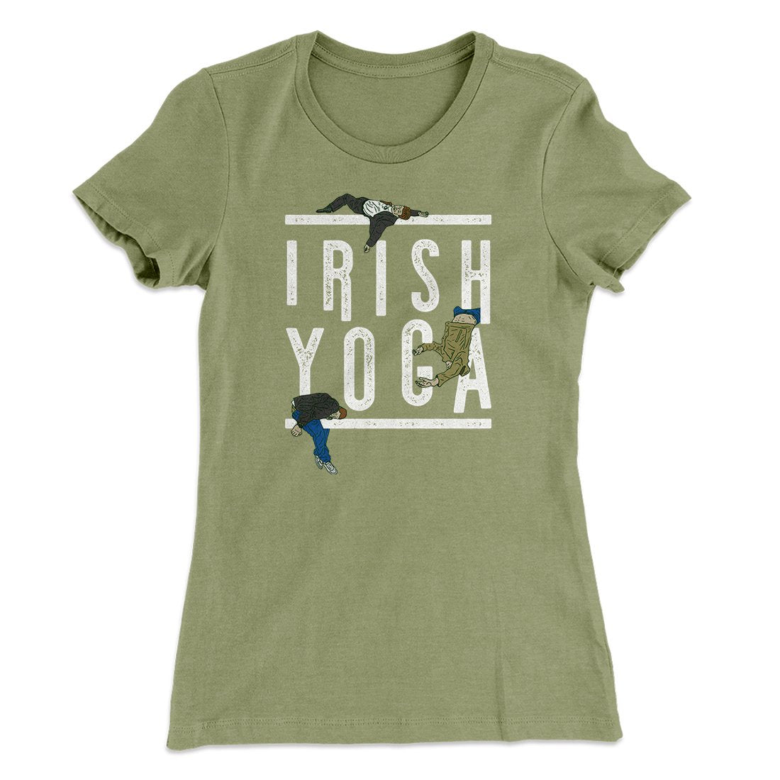 Irish Yoga Women's T-Shirt | Funny Shirt from Famous In Real Life