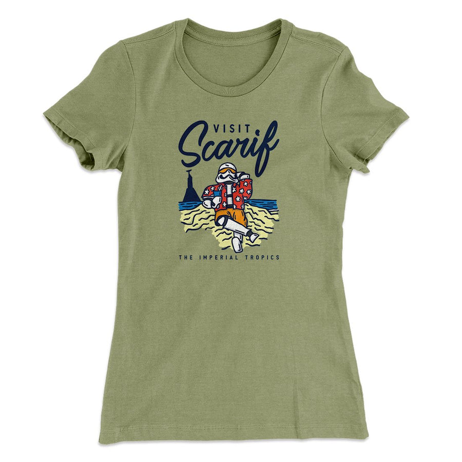 Visit Scarif Women's T-Shirt | Funny Shirt from Famous In Real Life