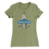The Alamo Freeze Women's T-Shirt Light Olive | Funny Shirt from Famous In Real Life