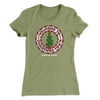 Welcome to Christmas Town Women's T-Shirt Light Olive | Funny Shirt from Famous In Real Life