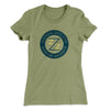 Zissou Society Member Women's T-Shirt Light Olive | Funny Shirt from Famous In Real Life