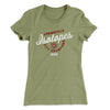 Springfield Isotopes Women's T-Shirt Light Olive | Funny Shirt from Famous In Real Life