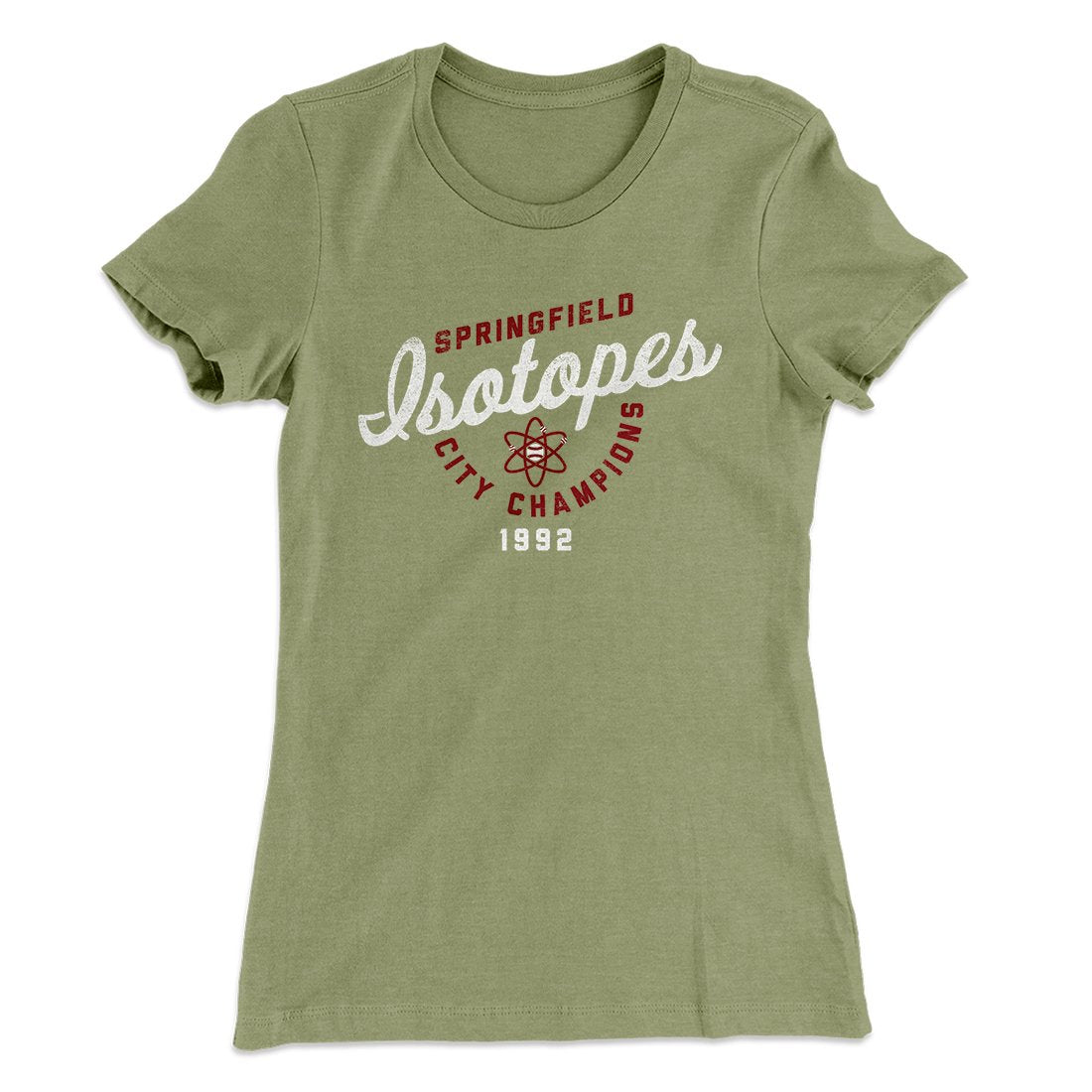 Springfield Isotopes Women's T-Shirt | Funny Shirt from Famous In Real Life
