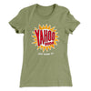 Yahoo Soda Women's T-Shirt Light Olive | Funny Shirt from Famous In Real Life