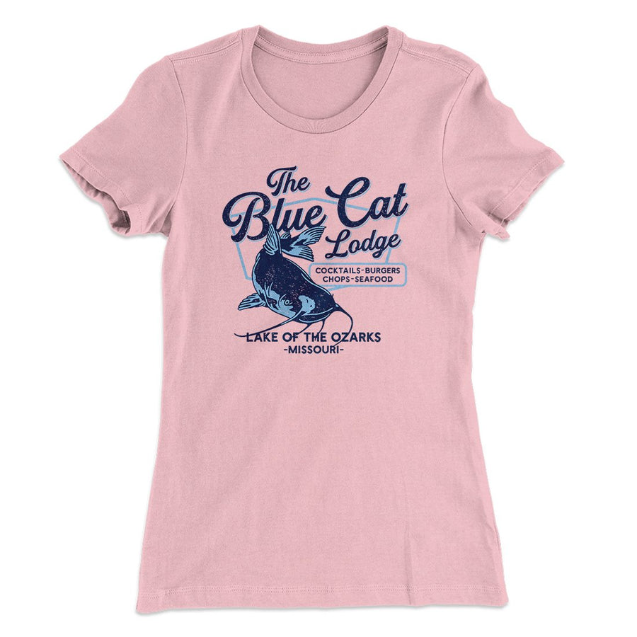 Blue Cat Lodge Women's T-Shirt | Funny Shirt from Famous In Real Life