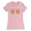 Beer Bra Women's T-Shirt Light Pink | Funny Shirt from Famous In Real Life