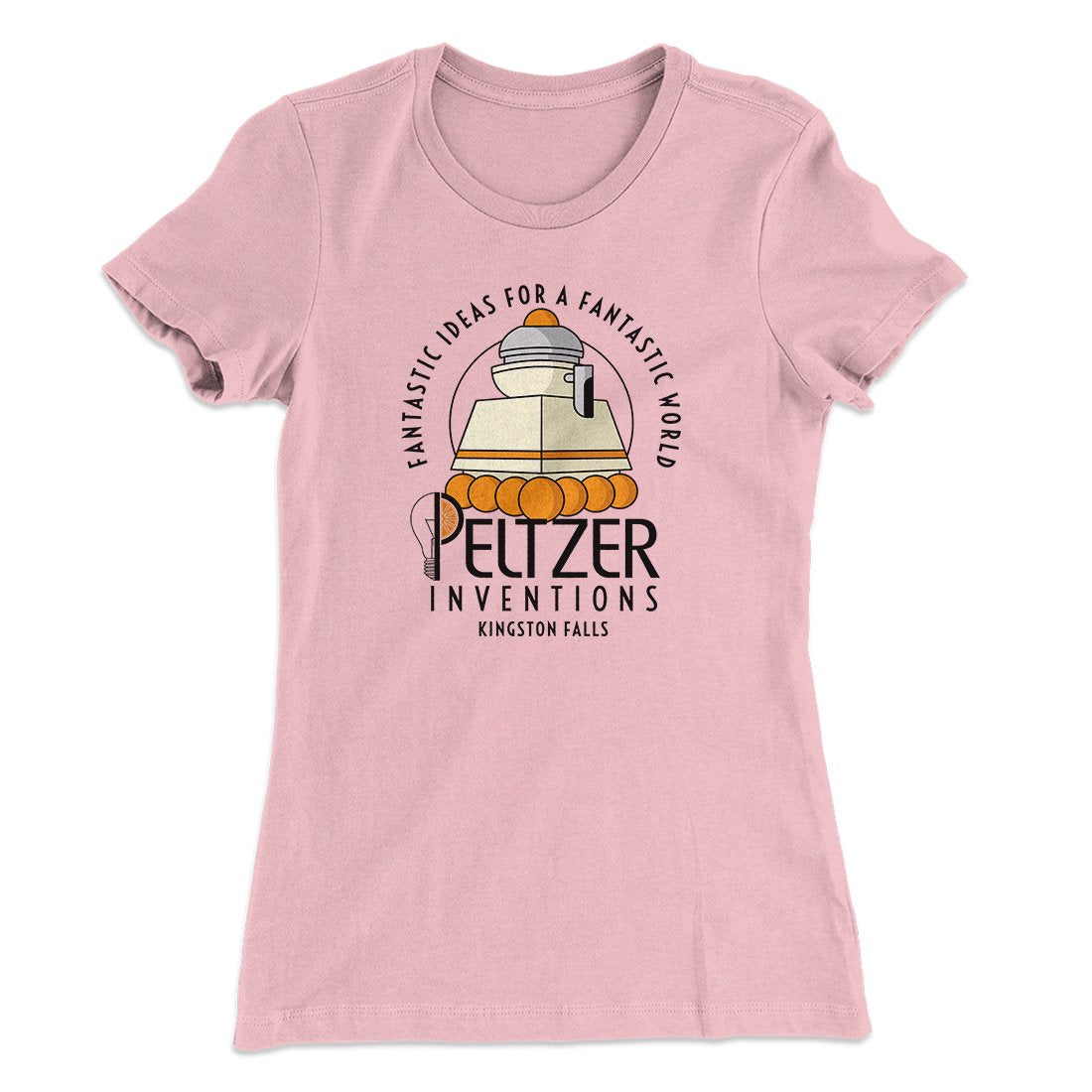 Peltzer Inventions Women's T-Shirt | Funny Shirt from Famous In Real Life