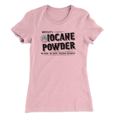 Iocane Powder Women's T-Shirt Light Pink | Funny Shirt from Famous In Real Life