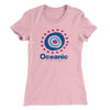 Oceanic Airlines Women's T-Shirt Light Pink | Funny Shirt from Famous In Real Life
