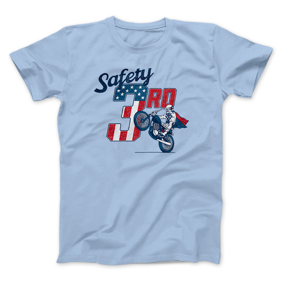 Safety 3rd Men/Unisex T-Shirt | Funny Shirt from Famous In Real Life