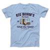 Big Worm's Ice Cream Funny Movie Men/Unisex T-Shirt Baby Blue | Funny Shirt from Famous In Real Life