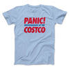 Panic! At The Costco Men/Unisex T-Shirt Light Blue | Funny Shirt from Famous In Real Life