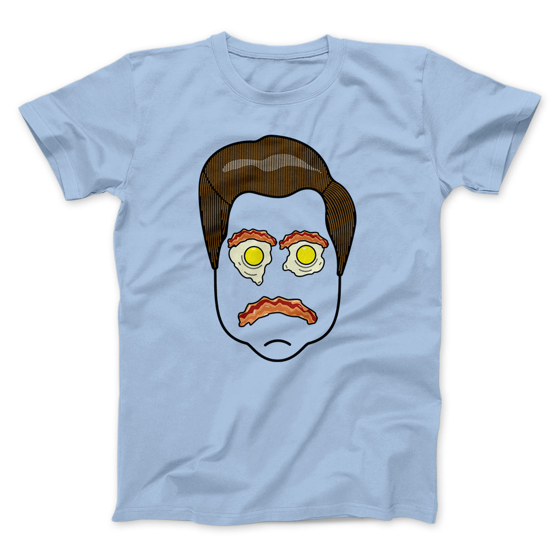 King of Breakfast Men/Unisex T-Shirt | Funny Shirt from Famous In Real Life