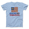 Knope Swanson 2024 Men/Unisex T-Shirt Light Blue | Funny Shirt from Famous In Real Life