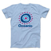 Oceanic Airlines Men/Unisex T-Shirt Light Blue | Funny Shirt from Famous In Real Life