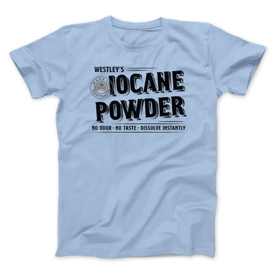 Iocane Powder Funny Movie Men/Unisex T-Shirt Light Blue | Funny Shirt from Famous In Real Life