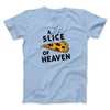 A Slice Of Heaven Funny Movie Men/Unisex T-Shirt Heather Ice Blue | Funny Shirt from Famous In Real Life