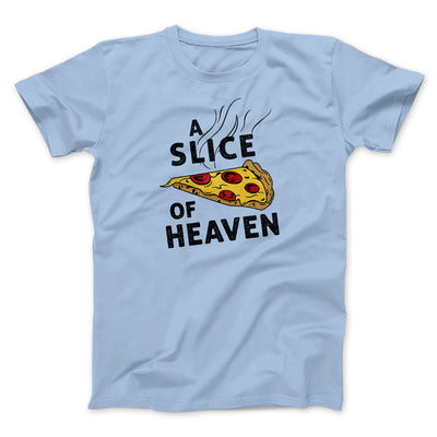 A Slice Of Heaven Funny Movie Men/Unisex T-Shirt Heather Ice Blue | Funny Shirt from Famous In Real Life