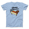 Happy Hallowiener Men/Unisex T-Shirt Light Blue | Funny Shirt from Famous In Real Life