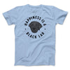 Happiness Is A Black Lab Men/Unisex T-Shirt Light Blue | Funny Shirt from Famous In Real Life
