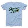 Avocadoholic Men/Unisex T-Shirt Light Blue | Funny Shirt from Famous In Real Life