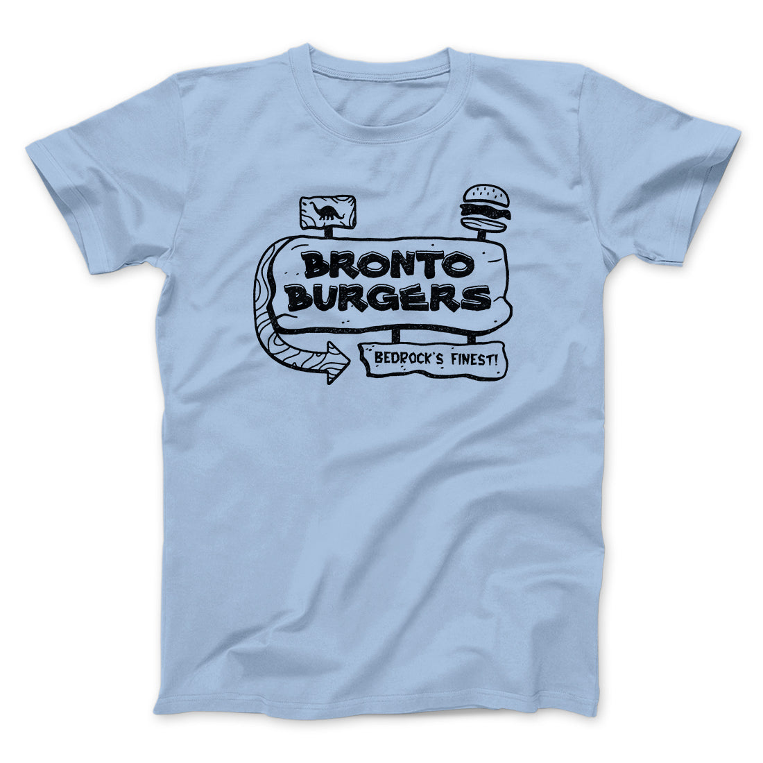 Bronto Burgers Men/Unisex T-Shirt | Funny Shirt from Famous In Real Life