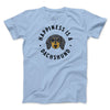 Happiness Is A Dachshund Men/Unisex T-Shirt Light Blue | Funny Shirt from Famous In Real Life