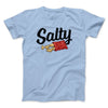 Salty Chips Funny Men/Unisex T-Shirt Light Blue | Funny Shirt from Famous In Real Life