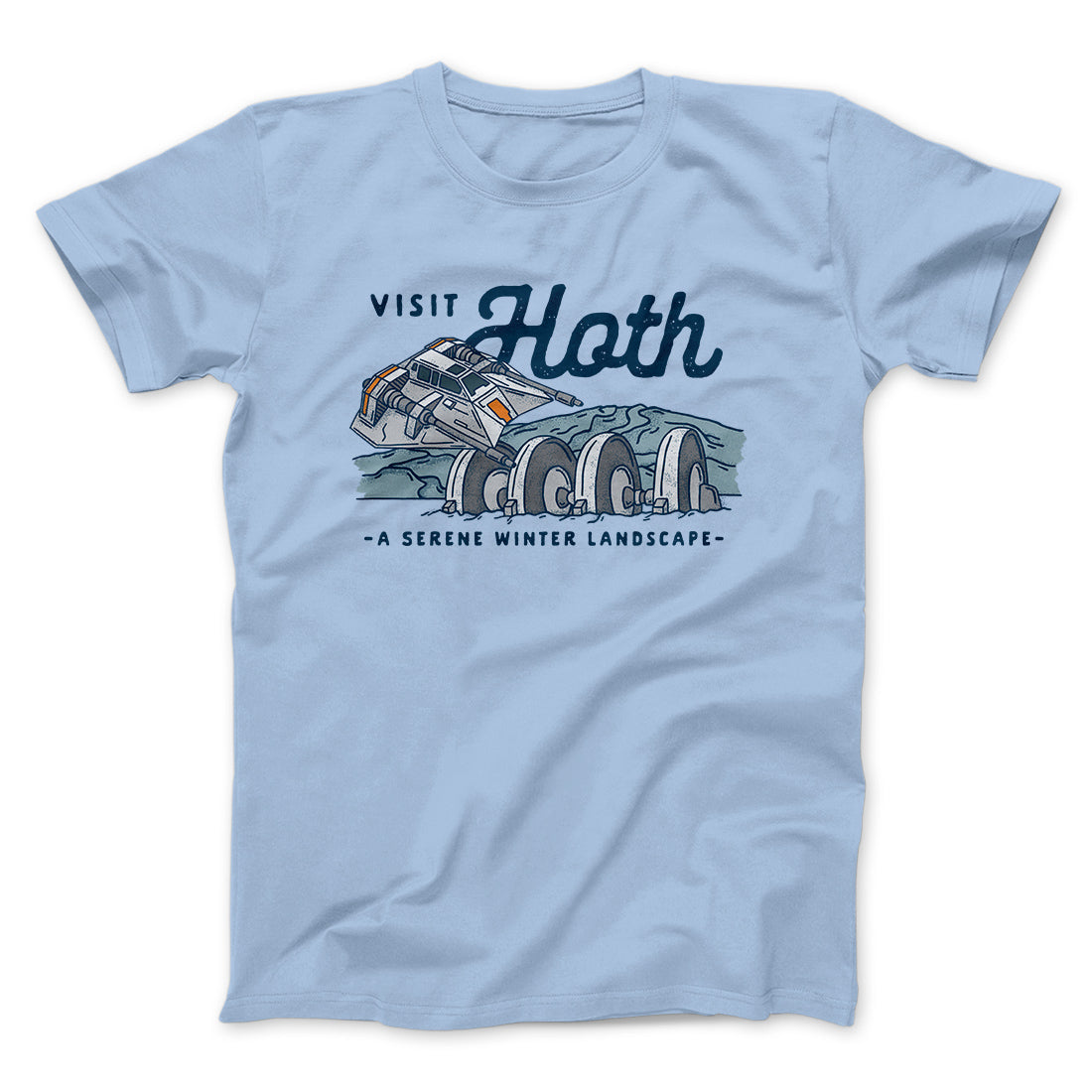 Visit Hoth Funny Movie Men/Unisex T-Shirt | Funny Shirt from Famous In Real Life