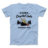 Camp Crystal Lake Men/Unisex T-Shirt Heather Ice Blue | Funny Shirt from Famous In Real Life