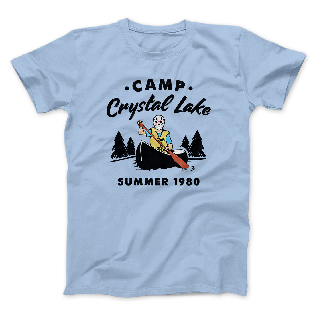 Camp Crystal Lake Funny Movie Men/Unisex T-Shirt | Funny Shirt from Famous In Real Life