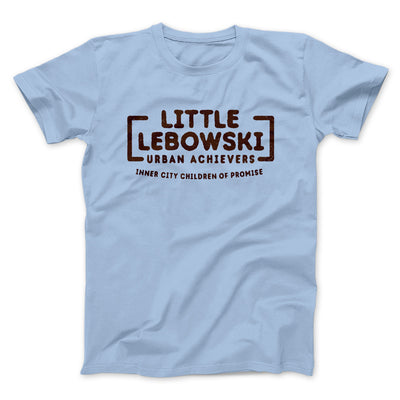 Little Lebowski Urban Achievers Funny Movie Men/Unisex T-Shirt Heather Ice Blue | Funny Shirt from Famous In Real Life