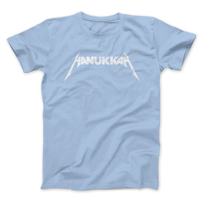 Hanukkah Funny Men/Unisex T-Shirt Baby Blue | Funny Shirt from Famous In Real Life