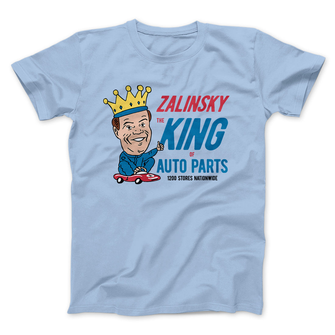 Zalinsky Auto Parts Funny Movie Men/Unisex T-Shirt | Funny Shirt from Famous In Real Life