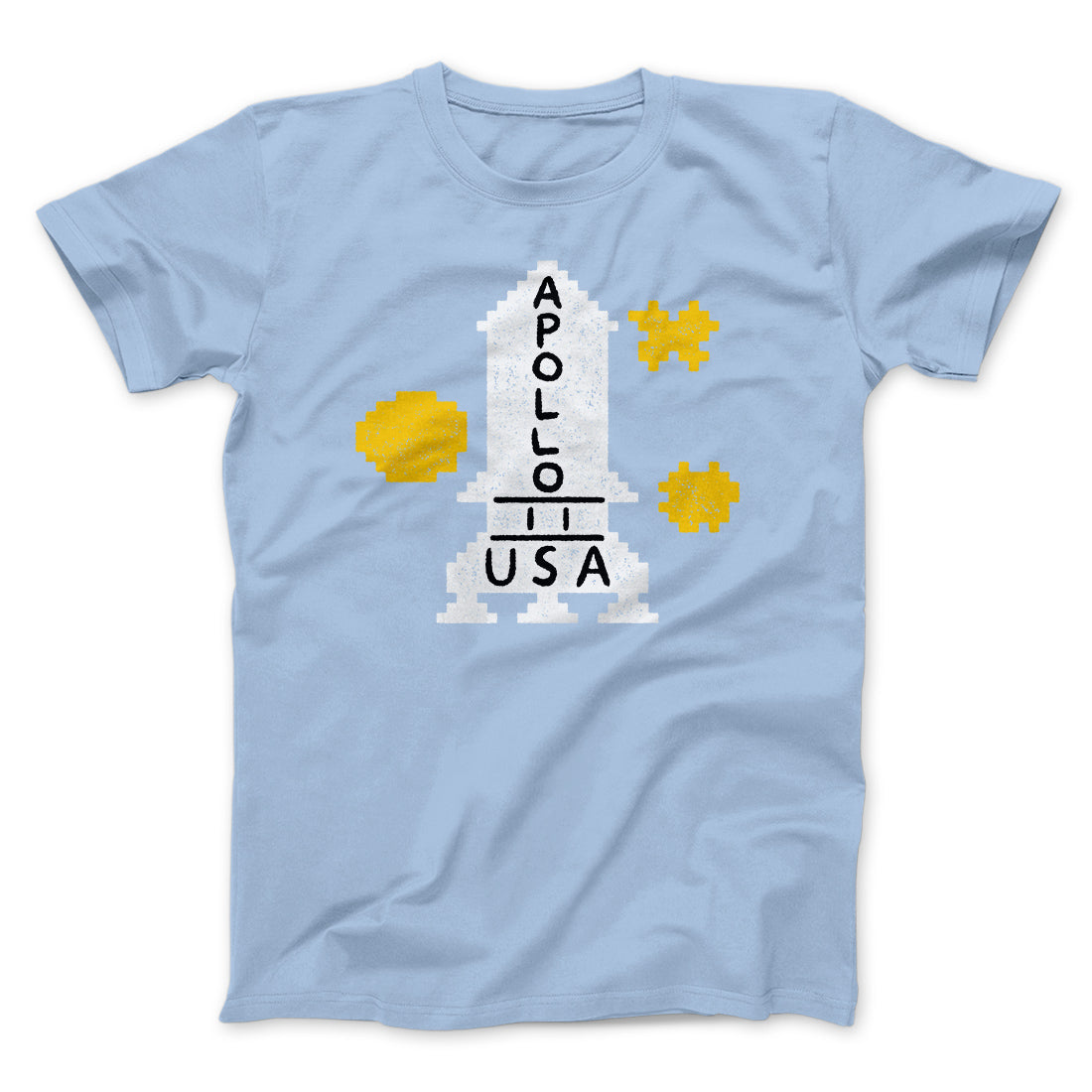Apollo 11 Sweater Funny Movie Men/Unisex T-Shirt Baby Blue | Funny Shirt from Famous In Real Life