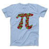 Apple Pi Men/Unisex T-Shirt Heather Ice Blue | Funny Shirt from Famous In Real Life