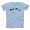 Boy Mom Men/Unisex T-Shirt Heather Ice Blue | Funny Shirt from Famous In Real Life