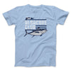 The Albacore Club Funny Movie Men/Unisex T-Shirt Baby Blue | Funny Shirt from Famous In Real Life