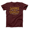 Scrooge & Marley Financial Services Funny Movie Men/Unisex T-Shirt Maroon | Funny Shirt from Famous In Real Life