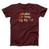 I Belong At The Kids Table Funny Thanksgiving Men/Unisex T-Shirt Maroon | Funny Shirt from Famous In Real Life