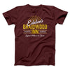 Edelen's Braidwood Inn Funny Movie Men/Unisex T-Shirt Maroon | Funny Shirt from Famous In Real Life