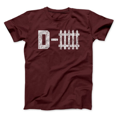 Defense! Men/Unisex T-Shirt Maroon | Funny Shirt from Famous In Real Life