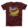 Bluth's Frozen Bananas Men/Unisex T-Shirt Maroon | Funny Shirt from Famous In Real Life