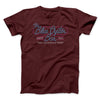 Blue Oyster Bar Men/Unisex T-Shirt Maroon | Funny Shirt from Famous In Real Life