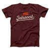 Proud Introvert Funny Men/Unisex T-Shirt Maroon | Funny Shirt from Famous In Real Life